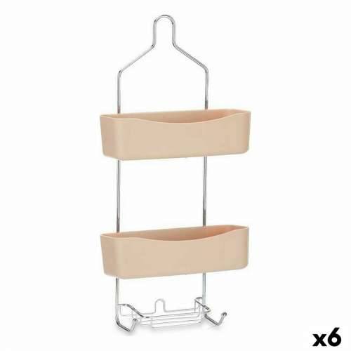 Kupaonska Polica Berilo W7072 - 384 Bež Metal Plastika 28 x 60 x 14 cm (6 kom.) Cijena