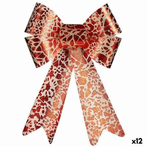 Laso Krist+ HJ1-12007 Crvena zlatan PVC 16 x 24 x 4 cm Božićni ukras (12 kom.) Cijena
