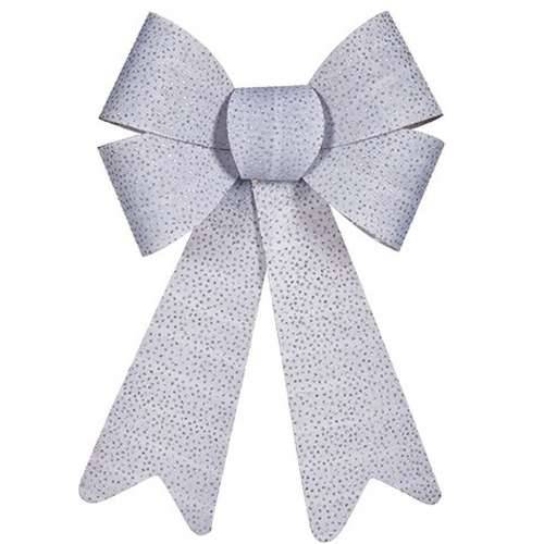 Laso Krist+ HJ1-12012 Srebrna PVC Bodovi 16 x 24 x 4 cm Božićni ukras (12 kom.) Cijena