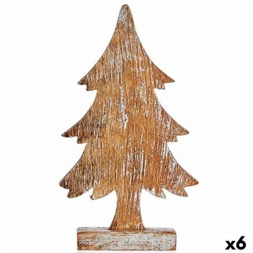 Ukrasna figura Pom de Crăciun Srebrna Drvo 5 x 31 x 15 cm (6 kom.) Cijena