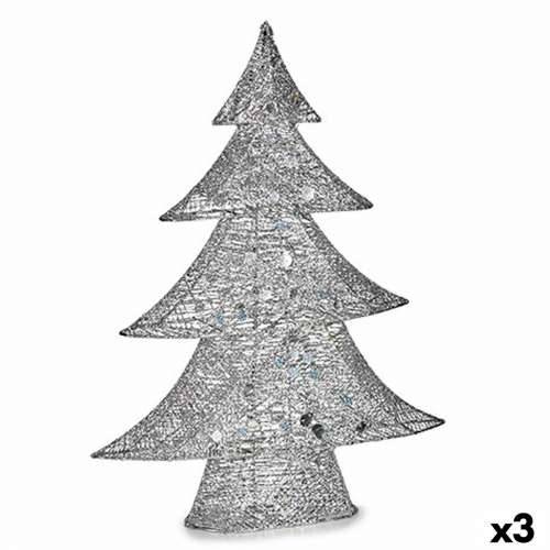 Ukrasna figura Krist+ 00126 Srebrna Pom de Crăciun 12 x 59,5 x 48,5 cm Metal (3 kom.) Cijena