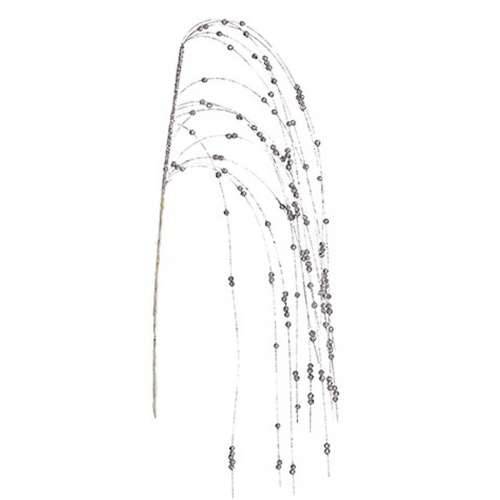 Grana Bobice Srebrna 100 x 3 x 5 cm (24 kom.) Cijena