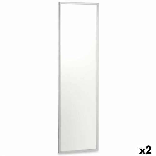 Zidno ogledalo 82710 Srebrna 40 x 142,5 x 3 cm Pravokutno (2 kom.) Cijena