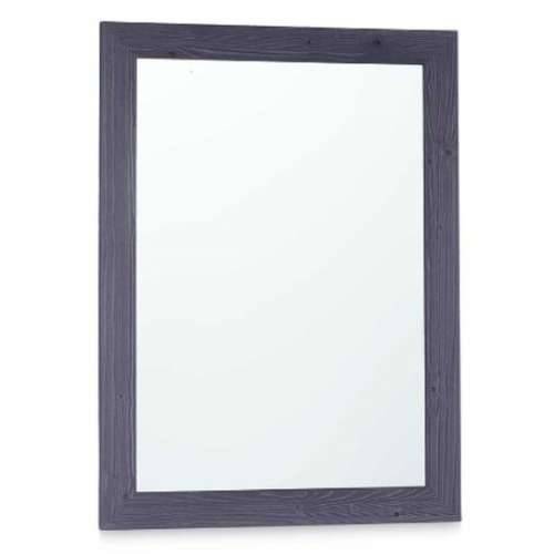 Zidno ogledalo 82715 Plava 60 x 80 cm Drvo MDF Pravokutno (2 kom.) Cijena