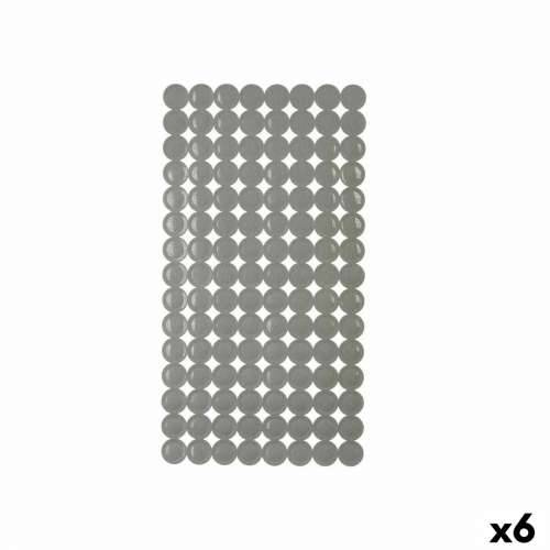 Neklizajuća prostirka za tuširanje Siva PVC 68 x 36 x 1 cm (6 kom.) Cijena