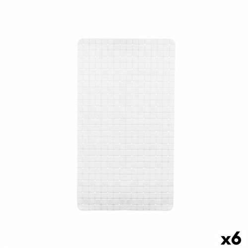 Neklizajuća prostirka za tuširanje Berilo BM509 - 310 Bijela PVC 67,7 x 38,5 x 0,7 cm Kvadrati (6 kom.) Cijena