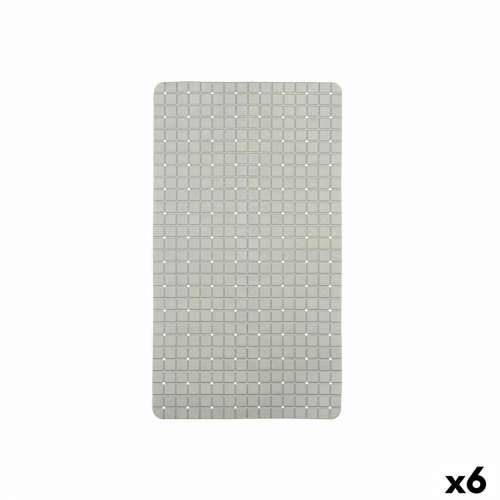 Neklizajuća prostirka za tuširanje Berilo BM509 - 311 Siva PVC 67,7 x 38,5 x 0,7 cm Kvadrati (6 kom.) Cijena
