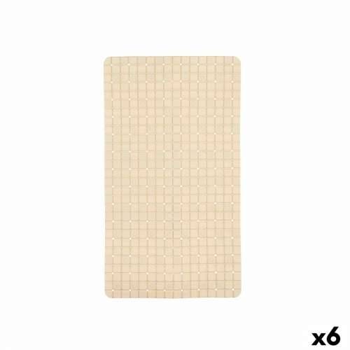 Neklizajuća prostirka za tuširanje Berilo BM509 - 312 Bež PVC 67,7 x 38,5 x 0,7 cm Kvadrati (6 kom.) Cijena
