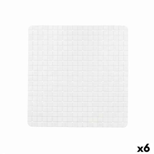 Neklizajuća prostirka za tuširanje Berilo BM509S - 314 Bijela PVC 50,3 x 50,3 x 0,7 cm Kvadrati (6 kom.) Cijena