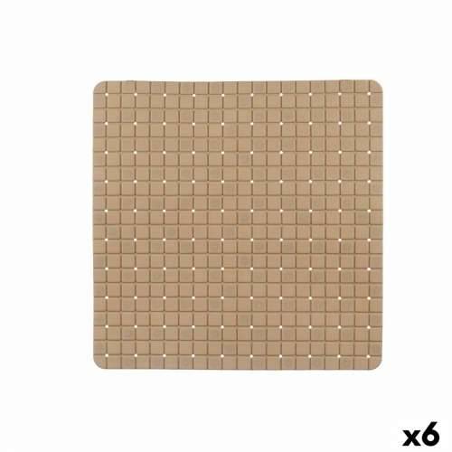 Neklizajuća prostirka za tuširanje Berilo BM509S - 316 Bež PVC 50,3 x 50,3 x 0,7 cm Kvadrati (6 kom.) Cijena