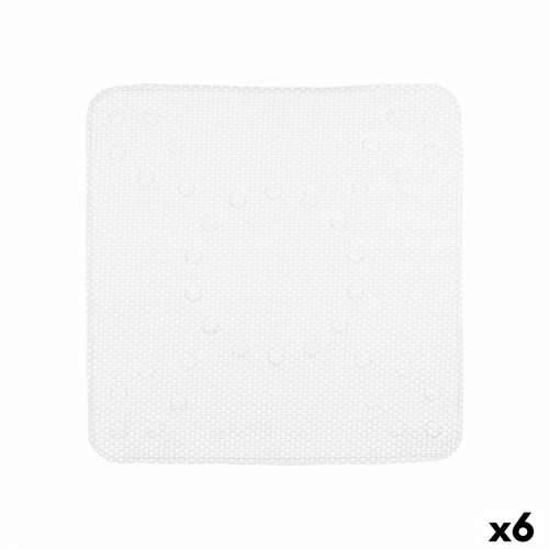 Neklizajuća prostirka za tuširanje Berilo BM814-5353 - 320 Bijela PVC 53 x 52,5 x 1 cm (6 kom.) Cijena