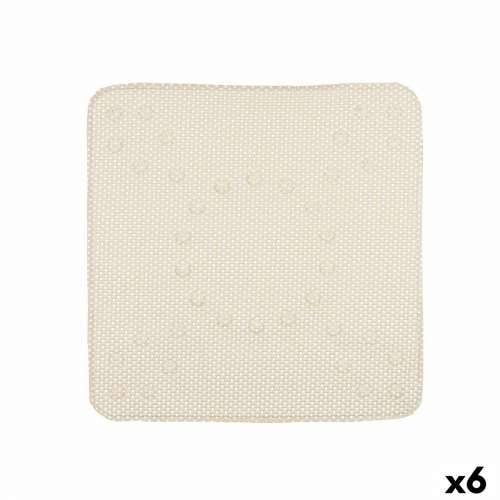 Neklizajuća prostirka za tuširanje Berilo BM814-5353 - 322 Bež PVC 53 x 52,5 x 1 cm (6 kom.) Cijena