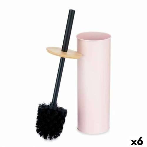 WC Četka Berilo B1041C BAMBOO - 399 Roza Metal Bambus Plastika 9,5 X 27 X 9,5 cm (6 kom.) Cijena