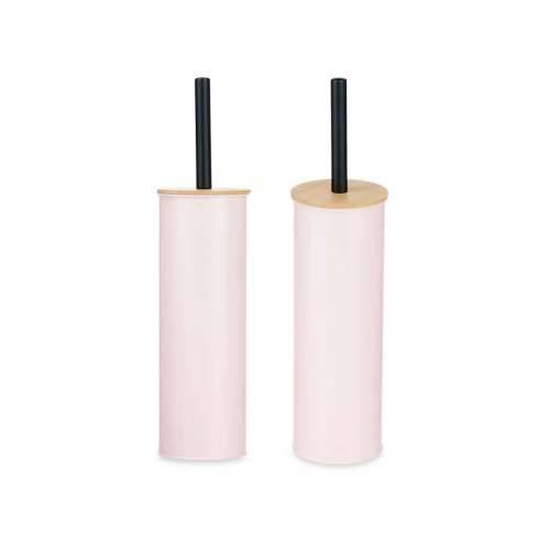 WC Četka Berilo B1041C BAMBOO - 399 Roza Metal Bambus Plastika 9,5 X 27 X 9,5 cm (6 kom.) Cijena