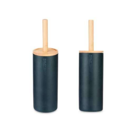 WC Četka Berilo B5456BC-5 - 440 Crna Drvo Smola 10,2 x 38 x 10,2 cm (4 kom.) Cijena