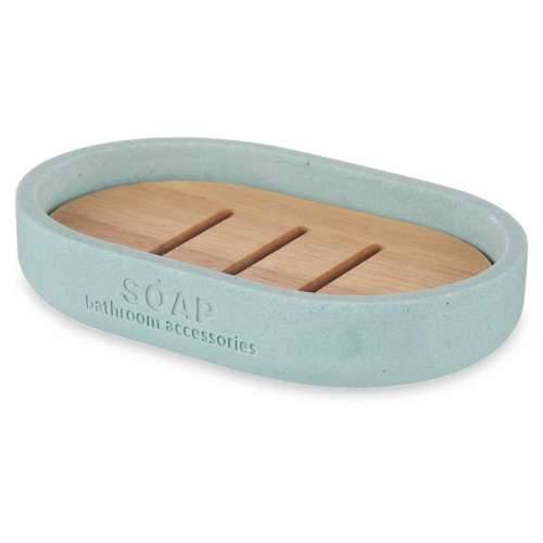 Porte-savon Berilo B5456BC-4 - 457 Plava Smola Bambus 12,5 x 2,5 x 8,5 cm (6 kom.) Cijena