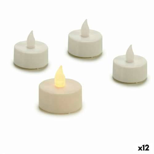 Set Svijeća LED Bijela 4 x 4 x 3,7 cm (12 kom.) Cijena