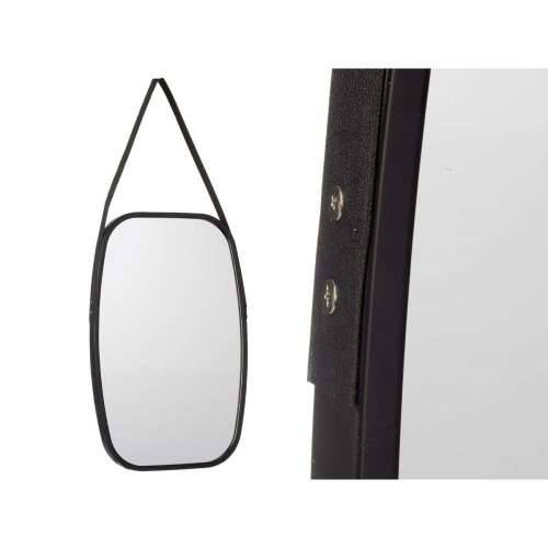 Zidno ogledalo 1273 Crna 43 x 65 x 3 cm Pravokutno (4 kom.) Cijena