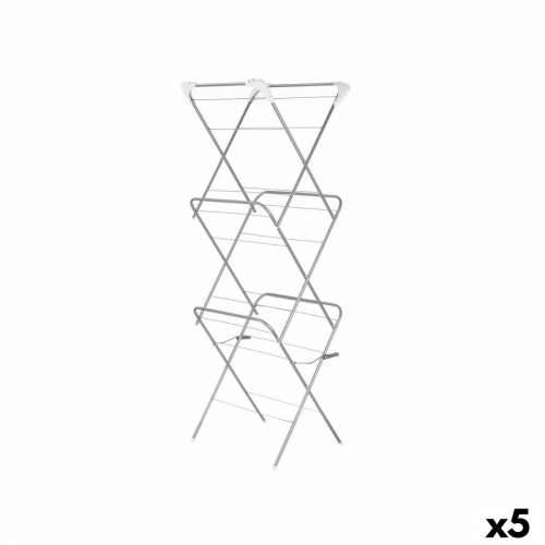 Sklopivi stalak za sušenje Kipit WR4062A-1NB-488 Bijela Srebrna polipropilen Željezo 47 x 41 x 136 cm Vertikalno (5 kom.) Cijena