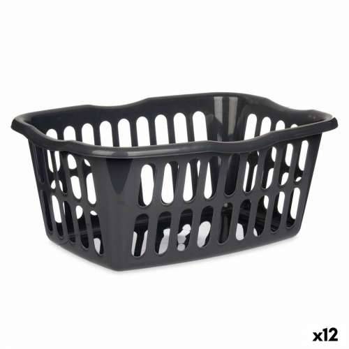 Košara Kipit 8067-A Antracitna polipropilen 50 L 58 x 24 x 42 cm (12 kom.) Cijena