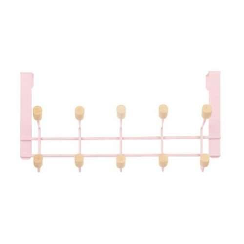 Vješalica za Kapute za Vrata Berilo W7912-10NB-PINK Roza Drvo Metal 35 x 17 x 15 cm (6 kom.) Cijena