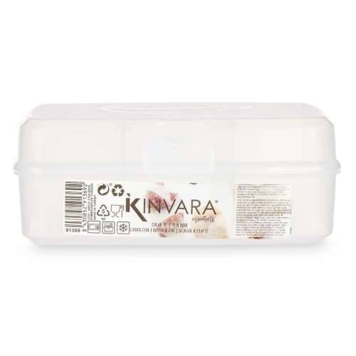 Kutija s pretincima Kinvara 02 1178 Providan Plastika 21,5 x 8 x 14,6 cm (12 kom.) Cijena