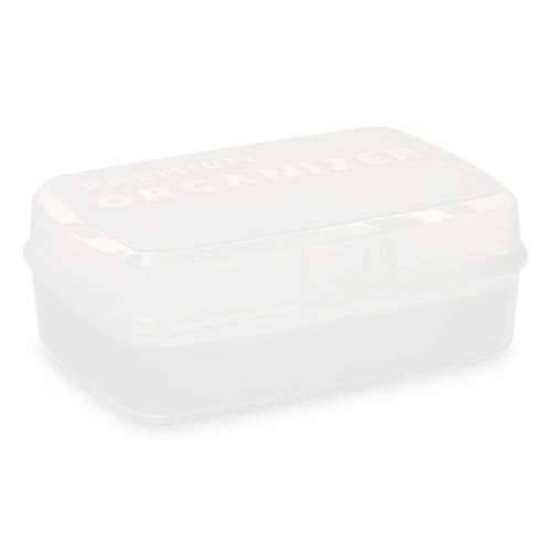 Kutija s pretincima Kinvara 02 1192 Bijela Providan Plastika 21,5 x 8,5 x 15 cm (12 kom.) Cijena
