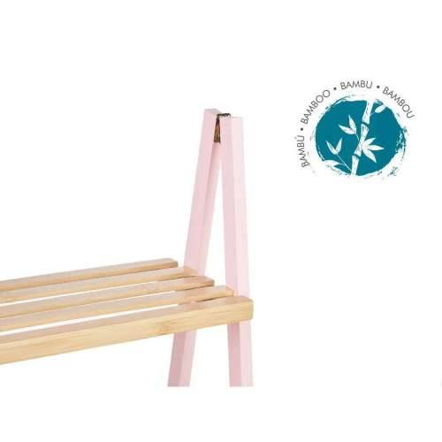 Kupaonska Polica Berilo WR5504-3-434 Roza Prirodno 40,3 x 81,5 x 30 cm Cijena