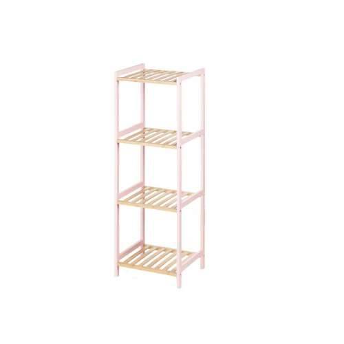 Kupaonska Polica Berilo WR5503-4-463 Roza Prirodno 35 x 30 x 100 cm Cijena