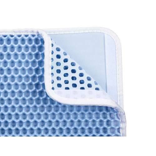 Tepih za Mačji Pješčanik Plava 60 x 45 x 1,5 cm (12 kom.) Cijena