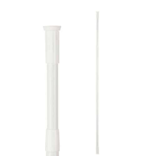 Šipka na izvlačenje Berilo B0638 110-200CM Bijela Aluminij 200 x 2,2 x 2,2 cm Za tuš (18 kom.) Cijena