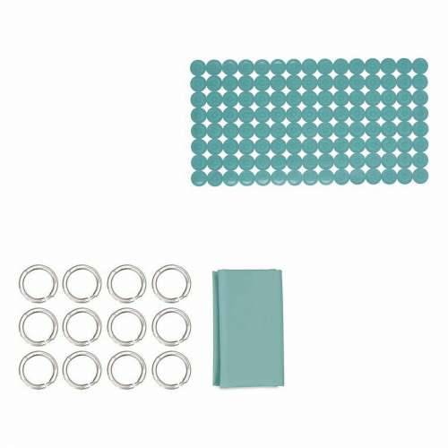 Set za Kupaonicu Berilo CN-B6032A-GREEN Zelena PVC Polietilen EVA (12 kom.) Cijena