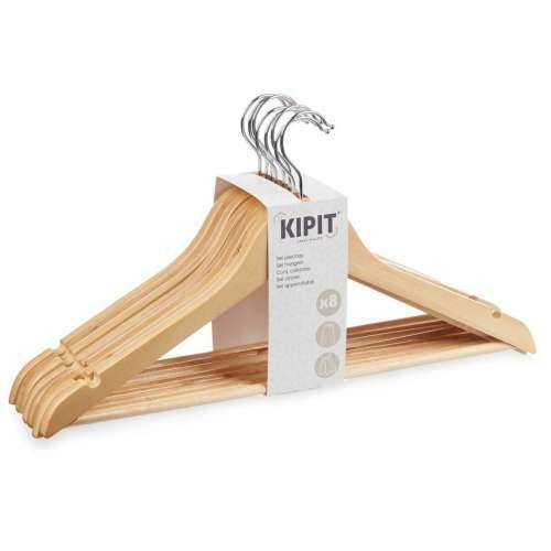Sada vešiakov na prádlo Kipit 79419 Smeđa Drvo Metal 44,5 x 1,2 x 23 cm (8 kom.) Cijena