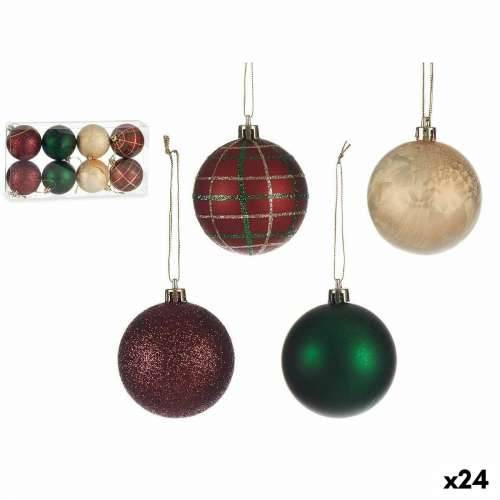Set božićnih kuglica Krist+ 6X12779 Pisana Plastika 6 cm (24 kom.) Cijena