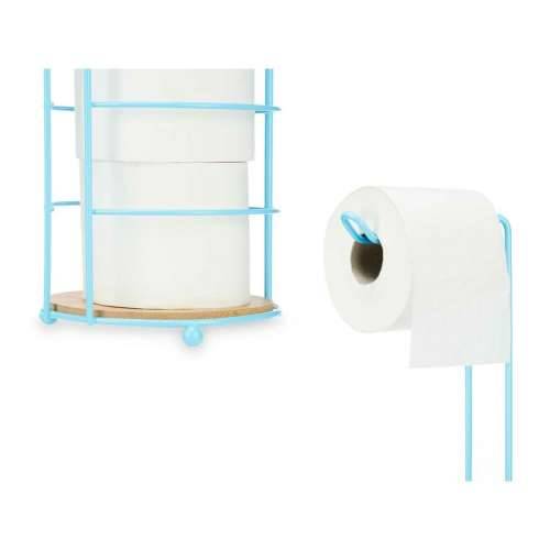 Stalak za WC Papir Berilo W7276PB - 388 Plava 16,5 x 63,5 x 16,5 cm (4 kom.) Cijena