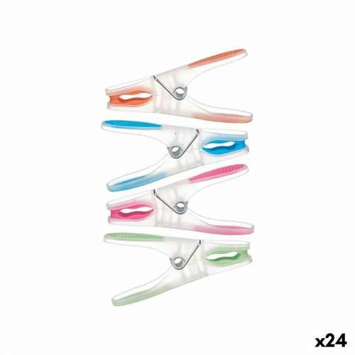 Kvačice za Odjeću Pisana Silikon Plastika 10 Dijelovi set (24 kom.) Cijena
