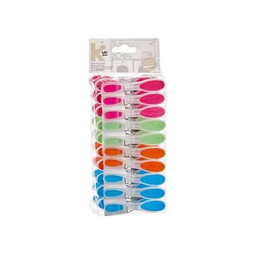 Kvačice za Odjeću Pisana Silikon Plastika 20 Dijelovi set (24 kom.) Cijena
