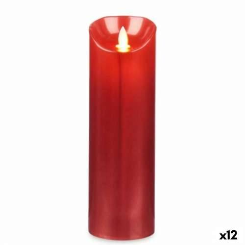 LED Svijeća Acorde L-Y8025-YBH-R Crvena 8 x 8 x 25 cm (12 kom.) Cijena