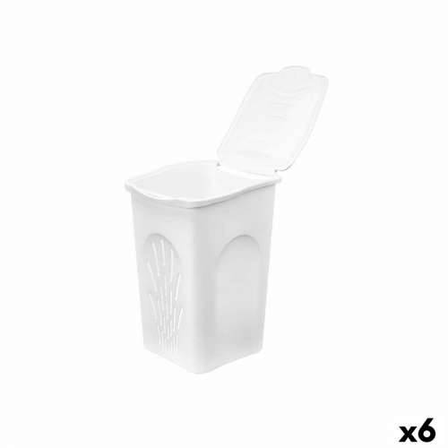 Košara za prljavo rublje Stefanplast Bijela Plastika 50 L 37 x 56 x 39 cm (6 kom.) Cijena