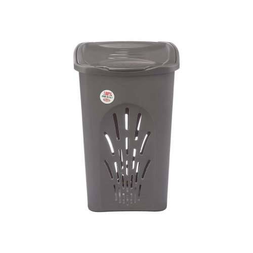 Košara za prljavo rublje Stefanplast Antracitna Plastika 50 L 37 x 56 x 39 cm (6 kom.) Cijena