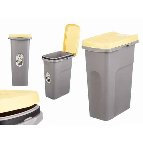 Koš za Papir Stefanplast Rumena Siva Plastika 25 L (6 kom.) Cijena