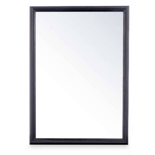 Zidno ogledalo LM35-4-11 Crna 50 x 70 x 50 cm Drvo Pravokutno Cijena