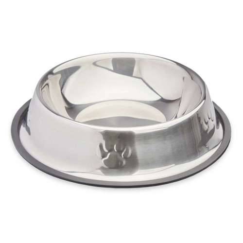 Hranilica za pse Mascow 309 Siva Srebrna Guma Metal 26 x 7 x 26 cm (12 kom.) Cijena