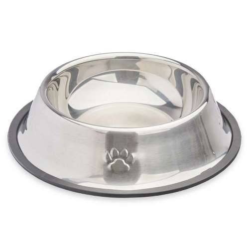 Hranilica za pse Mascow 310 Siva Srebrna Guma Metal 22 x 6 x 22 cm (12 kom.) Cijena