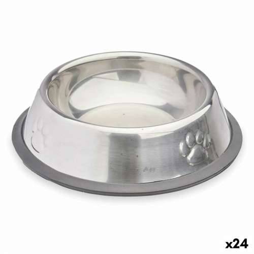 Hranilica za pse Mascow 312 Siva Srebrna Guma Metal 15 x 4 x 15 cm (24 kom.) Cijena