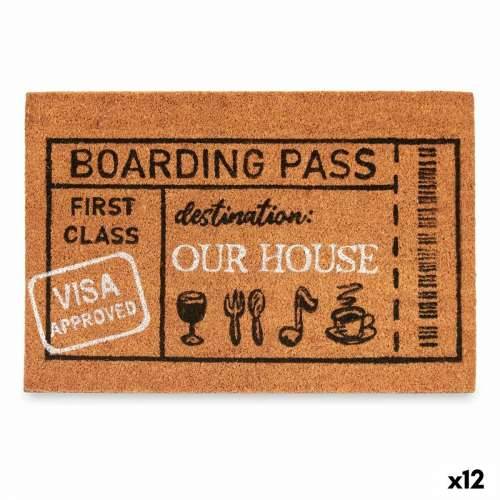 Prostirač Boarding Pass Prirodno 60 x 1 x 40 cm (12 kom.) Cijena