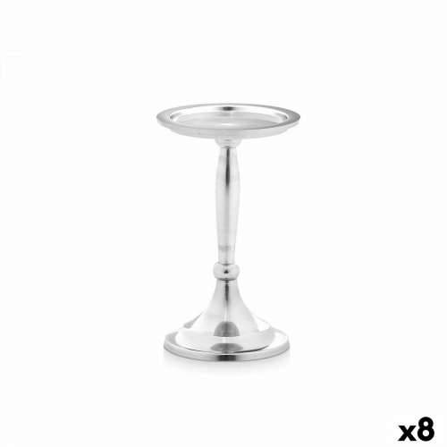 Svijećnjak Srebrna Aluminij 10 x 17 x 8,5 cm (8 kom.) Cijena