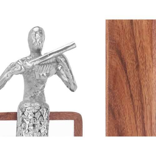 Ukrasna figura Violina Srebrna Drvo Metal 13 x 27 x 13 cm Cijena