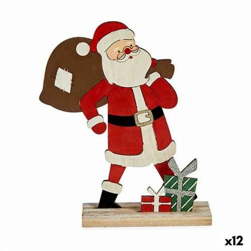 Ukrasna figura Bijela Crvena Zelena Drvo 5,5 x 23,5 x 19 cm (12 kom.) Cijena