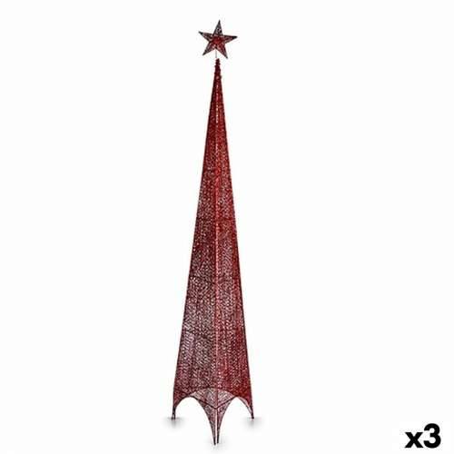 Pom de Crăciun Krist+ 00155 Crvena Metal Plastika toranj 42 x 218 x 42 cm (3 kom.) Cijena